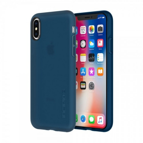 Чехол-накладка (силиконовый) Apple iPhone X Incipio NGP Navy (IPH-1640-NVY)