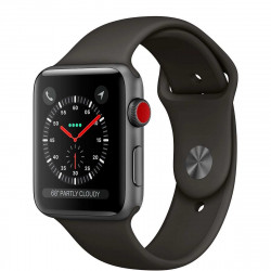Apple Watch Series 3 GPS + Cellular 42mm Space Gray Aluminum with Black Sport Band (MTGT2)