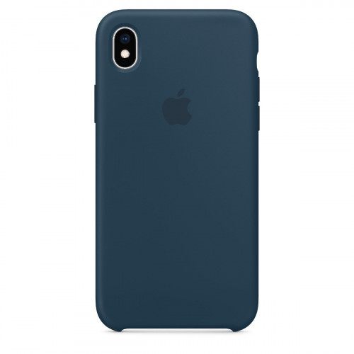 Чехол-накладка (силиконовый) для iPhone XR Silicone Case High Copy Pacific Green