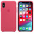 Чехол-накладка (силиконовый) для iPhone XS Silicone Case High Copy Hibiscus
