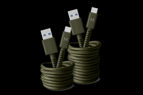 Fresh 'N Rebel Fabriq USB-C Cable 1,5m Army (2CCF150AR)