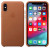 Чохол-накладка (шкіряний) Apple iPhone XS Leather Case Saddle Brown (MRWP2)