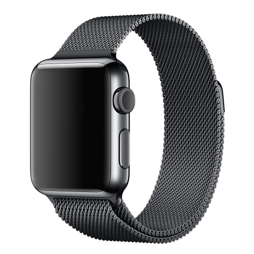 Ремешок Watch 38/40mm Milanese Loop Band High Copy Space Gray