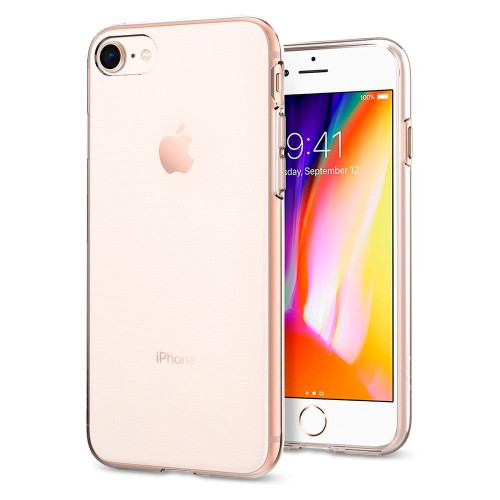 Чехол-накладка (силиконовый) Apple iPhone 8/7 Spigen Liquid Crystal Clear (054CS22203)
