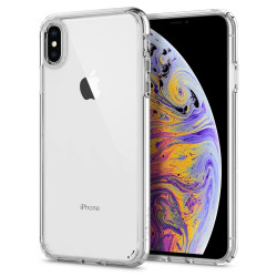 Чохол-накладка (силіконовий) Apple iPhone XS Max Spigen Ultra Hybrid Crystal Clear (065CS25127)