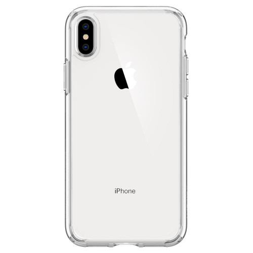 Чехол-накладка (силиконовый) Apple iPhone XS Max Spigen Ultra Hybrid Crystal Clear (065CS25127)