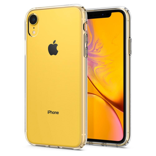Чехол-накладка (силиконовый) Apple iPhone XR Spigen Liquid Air Crystal (064CS24866)