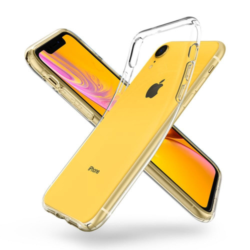 Чехол-накладка (силиконовый) Apple iPhone XR Spigen Liquid Air Crystal (064CS24866)