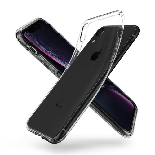 Чехол-накладка (силиконовый) Apple iPhone XR Spigen Liquid Air Crystal (064CS24866)
