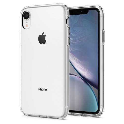 Чехол-накладка (силиконовый) Apple iPhone XR Spigen Liquid Air Crystal (064CS24866)