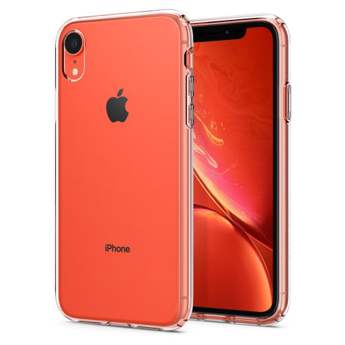 Чехол-накладка (силиконовый) Apple iPhone XR Spigen Liquid Air Crystal (064CS24866)