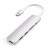 Satechi Aluminum Type-C Slim Multi-Port Adapter 4K V2 Silver (ST-SCMA2S)