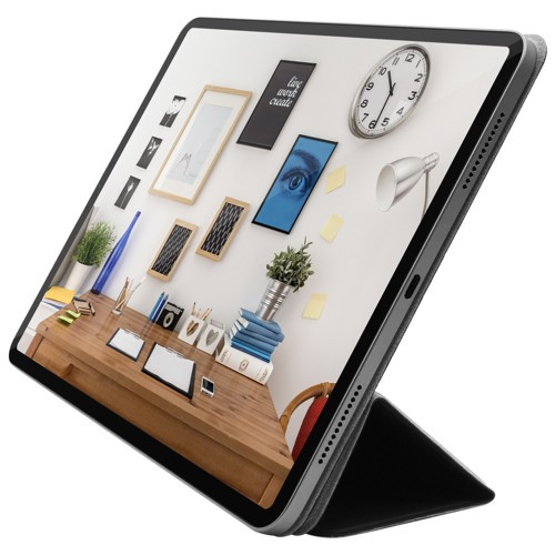 Чехол-книжка (полиуретановый) Apple iPad Pro 11" 2018 Macally Smart Folio Black (BSTANDPRO3S-B)