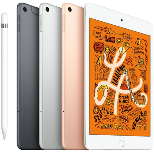 Apple iPad mini 5 Wi-Fi + Cellular 64GB Silver (MUXG2, MUX62 Apple iPad mini 5 Wi-Fi + Cellular 64GB Silver (MUXG2, MUX62
