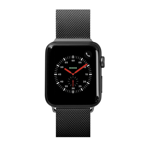 LAUT STEEL LOOP Watch 42/44mm Strap Black (LAUT_AWL_ST_BK)