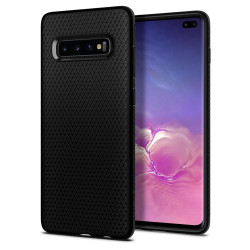 Чохол-накладка (силіконовий) Samsung G975 Galaxy S10 Plus Spigen Liquid Air Matte Black (605CS25764)