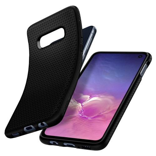 Чохол-накладка (силіконовий) Samsung G970 Galaxy S10e Spigen Liquid Air Matte Black (605CS25836)