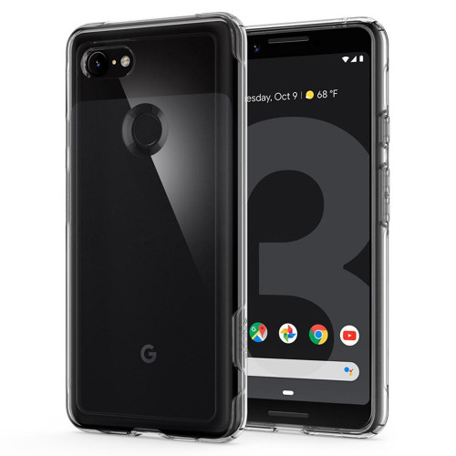 Чехол-накладка (силиконовый) Google Pixel 3 Spigen Liquid Crystal Clear (F19CS25032)