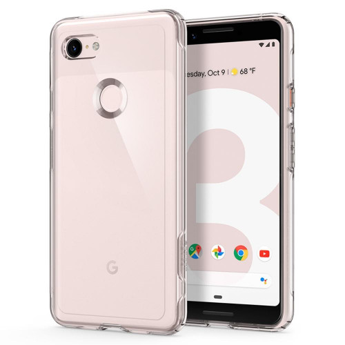 Чехол-накладка (силиконовый) Google Pixel 3 Spigen Liquid Crystal Clear (F19CS25032)