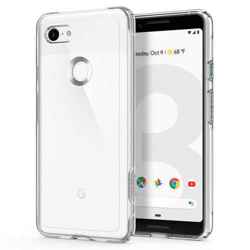 Чехол-накладка (силиконовый) Google Pixel 3 Spigen Liquid Crystal Clear (F19CS25032)