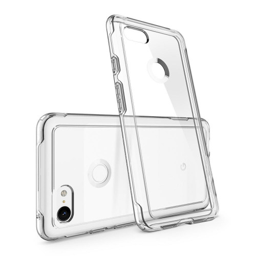 Чехол-накладка (силиконовый) Google Pixel 3 Spigen Liquid Crystal Clear (F19CS25032)