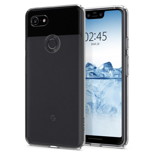 Чехол-накладка (силиконовый) Google Pixel 3 XL Spigen Liquid Crystal Clear (F19CS25022)