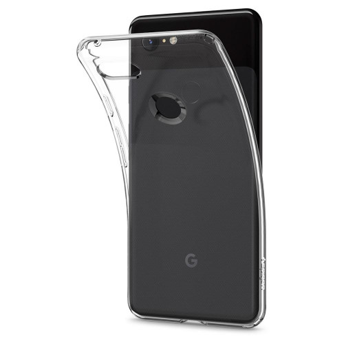 Чехол-накладка (силиконовый) Google Pixel 3 XL Spigen Liquid Crystal Clear (F19CS25022)