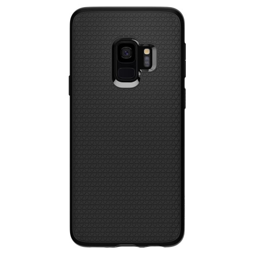 Чохол-накладка (силіконовий) Samsung G960 Galaxy S9 Spigen Liquid Air Matte Black (592CS22833)