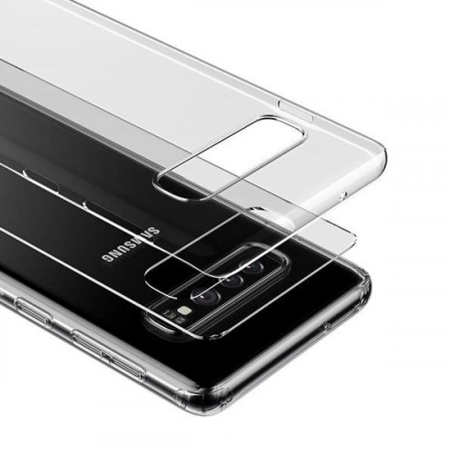 Чехол-накладка (силиконовый) Samsung G973 Galaxy S10 Baseus Simple Series Clear (ARSAS10-02)