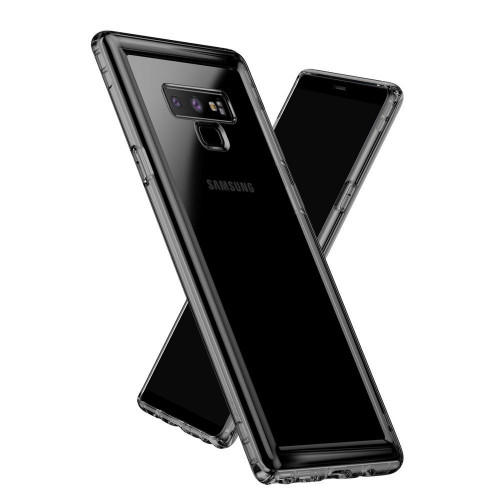 Чехол-накладка (силиконовый) Samsung N960 Galaxy Note 9 Baseus Airbag Case Black (ARSANOTE9-SF01)