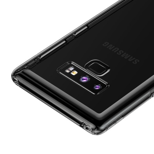 Чехол-накладка (силиконовый) Samsung N960 Galaxy Note 9 Baseus Airbag Case Black (ARSANOTE9-SF01)