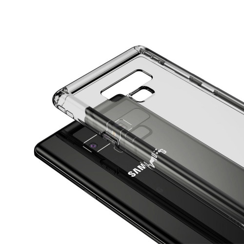 Чехол-накладка (силиконовый) Samsung N960 Galaxy Note 9 Baseus Airbag Case Black (ARSANOTE9-SF01)