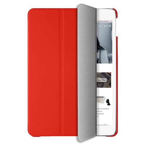 Чехол-книжка (полиуретановый) Apple iPad mini 5 2019 Macally Red (BSTANDM5-R)