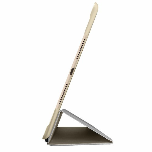 Чехол-книжка (полиуретановый) Apple iPad Air 10.5" 2019 Macally Gold (BSTANDA3-GO)