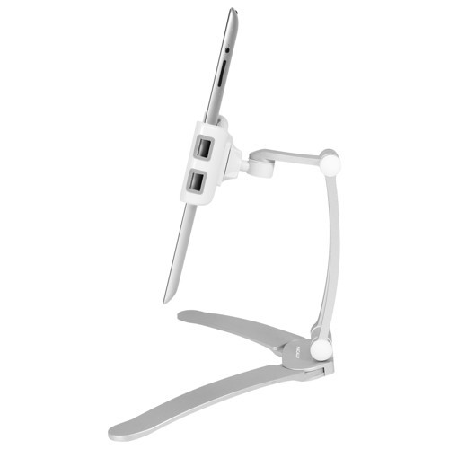 Универсальный держатель Macally Wall Mount And Countertop Stand Silver (STANDWALLMOUNT)