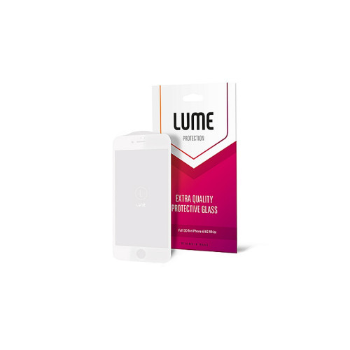 Защитное стекло Apple iPhone 6/6s Lume Protection Full 3D White