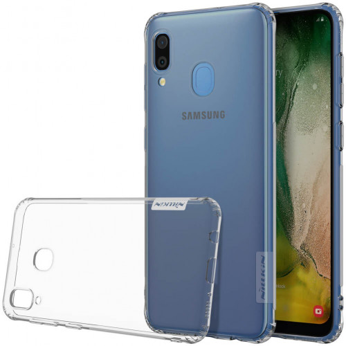 Чехол-накладка (силиконовый) Samsung A205 Galaxy A20/A305 Galaxy A30 Nillkin Nature Series Gray