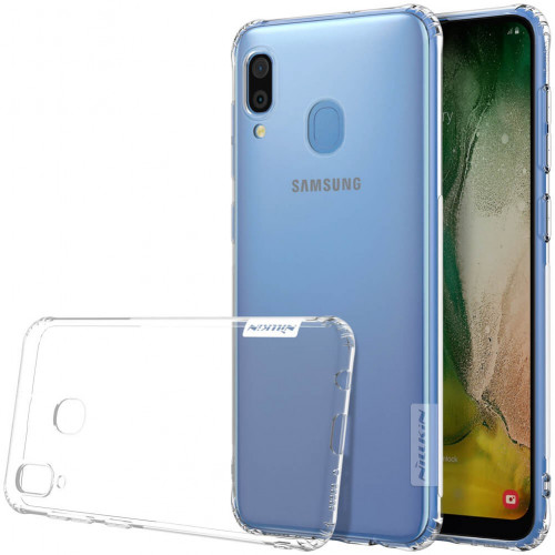 Чехол-накладка (силиконовый) Samsung A205 Galaxy A20/A305 Galaxy A30 Nillkin Nature Series Clear