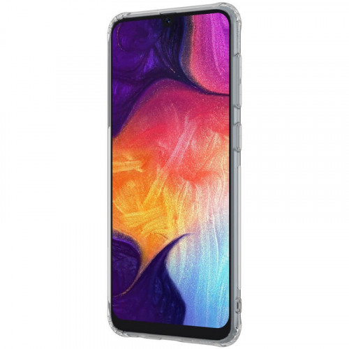 Чехол-накладка (силиконовый) Samsung A505 Galaxy A50 Nillkin Nature Series Gray