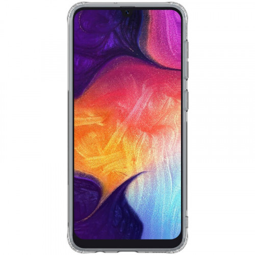 Чехол-накладка (силиконовый) Samsung A505 Galaxy A50 Nillkin Nature Series Gray