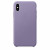 Чохол-накладка (шкіряний) Apple iPhone XS Leather Case Lilac (MVFR2)