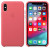 Чохол-накладка (шкіряний) Apple iPhone XS Leather Case Peony Pink (MTEU2)