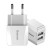 Baseus Mini Dual-U Charger 2.1A White (CCALL-MN02)