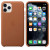 Чехол-накладка (кожаный) Apple iPhone 11 Pro Leather Case Saddle Brown (MWYD2)