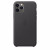 Чохол-накладка (шкіряний) Apple iPhone 11 Pro Leather Case Black (MWYE2)