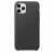 Чохол-накладка (шкіряний) Apple iPhone 11 Pro Leather Case Black (MWYE2)