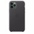 Чохол-накладка (шкіряний) Apple iPhone 11 Pro Leather Case Black (MWYE2)