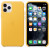 Чохол-накладка (шкіряний) Apple iPhone 11 Pro Leather Case Meyer Lemon (MWYA2)