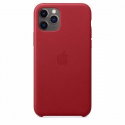 Чохол-накладка (шкіряний) Apple iPhone 11 Pro Leather Case (PRODUCT)RED (MWYF2)
