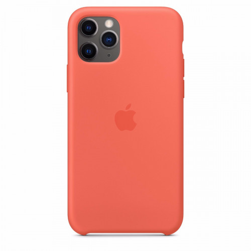 Чохол-накладка (силіконовий) Apple iPhone 11 Pro Silicone Case Clementine (MWYQ2)